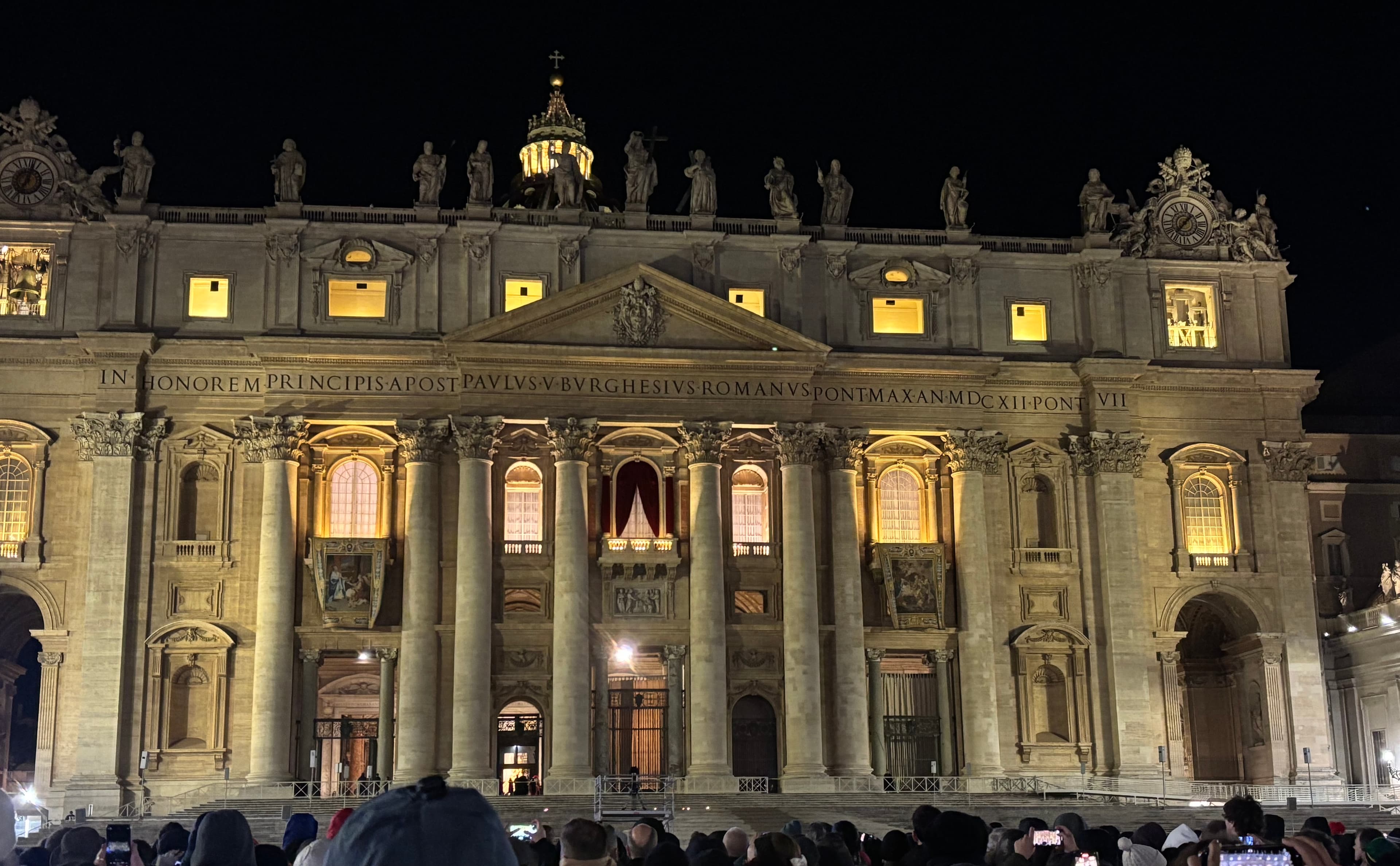 St. Peter's Basilica at sunrise