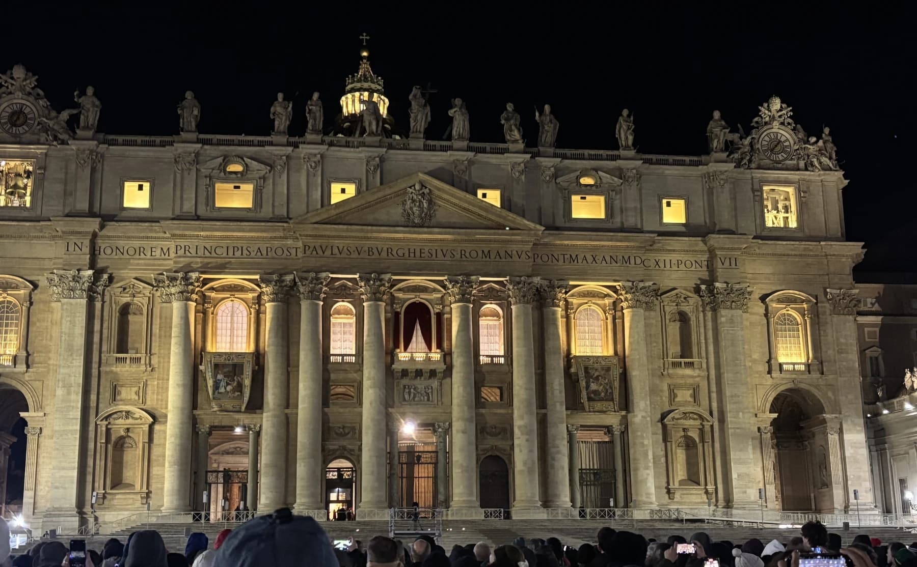 St. Peter's Basilica at sunrise
