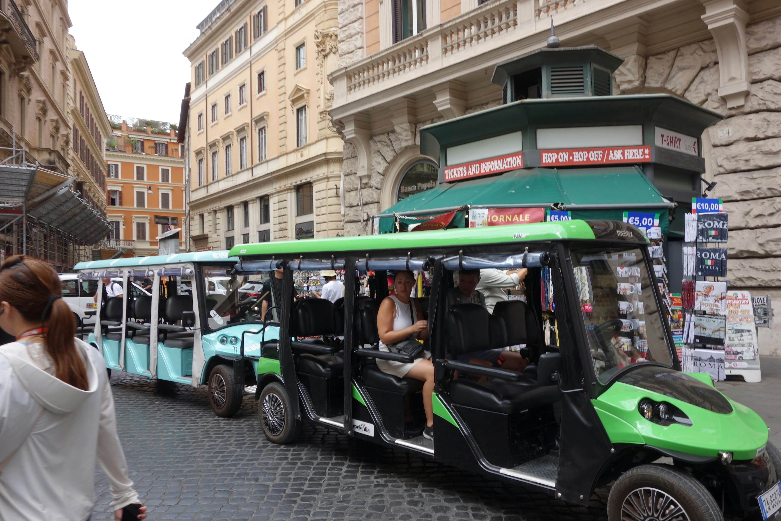 Rome City Highlights Golf Cart Tour
